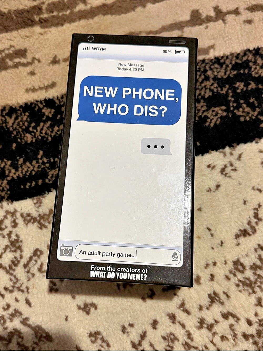 What Do You Meme? New Phone, Who Dis? Adult Party Card Game